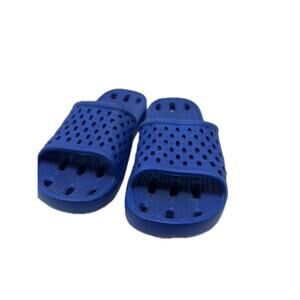 Walmart Blue Slides Shower Shoes Mens 10